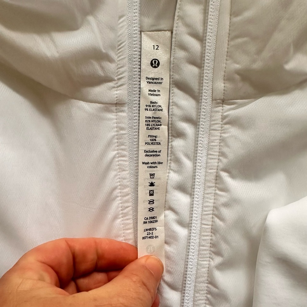 lululemon athletica White Utility Jacket - Picture 9 of 9